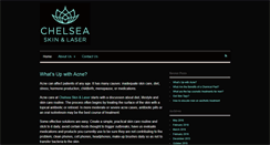 Desktop Screenshot of chelseaskincenterblog.com
